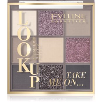 Eveline Cosmetics Look Up Take Me On... paletă cu farduri de ochi - imagine 2